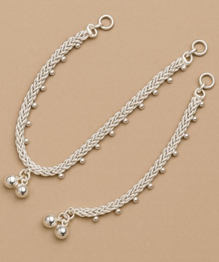 Premium Silver Anklets