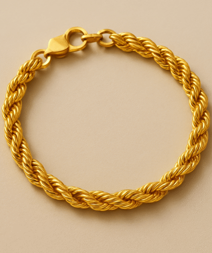 Handmade Gold Bracelet